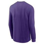 LSU Nike Cotton Basketball Icon Long Sleeve Tee